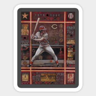 pete rose Sticker